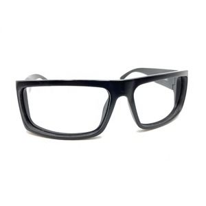 Spy+ Optic Sarge Matte Black Rectangle Wrap Sunglasses Frames 64-16 130 Designer